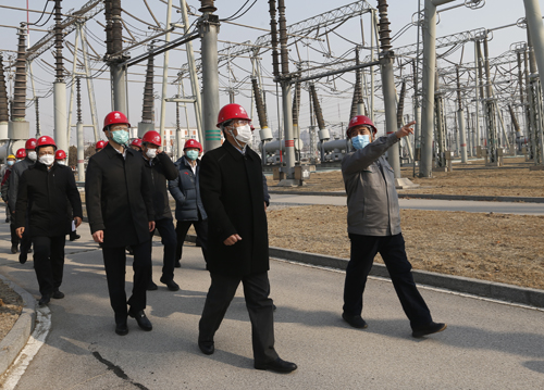 毛偉明到國網(wǎng)冀北電力調(diào)研指導(dǎo)疫情防控、慰問一線干部員工