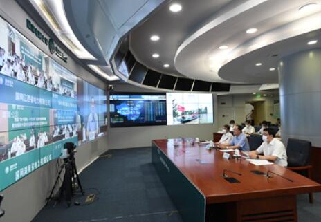 毛偉明視頻調研國網(wǎng)江西、湖北、湖南、安徽電力防汛工作