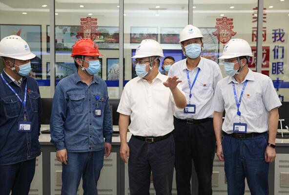 華電集團(tuán)公司董事、總經(jīng)理、黨組副書記葉向東到江蘇區(qū)域企業(yè)調(diào)研