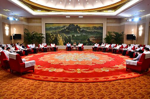 國(guó)家電網(wǎng)董事長(zhǎng)、黨組書(shū)記毛偉明拜會(huì)中央政治局委員、天津市委書(shū)記李鴻忠及市長(zhǎng)張國(guó)清