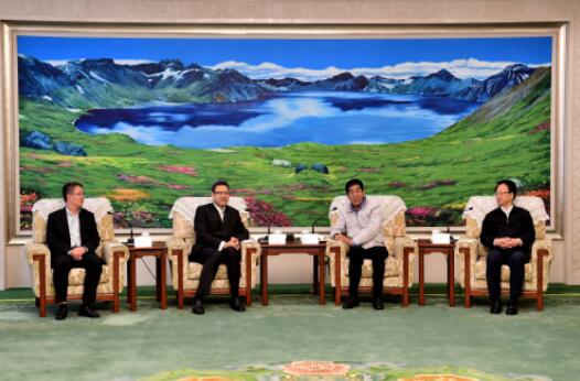 錢智民拜會吉林省委書記巴音朝魯、省長景俊海并調(diào)研吉電股份