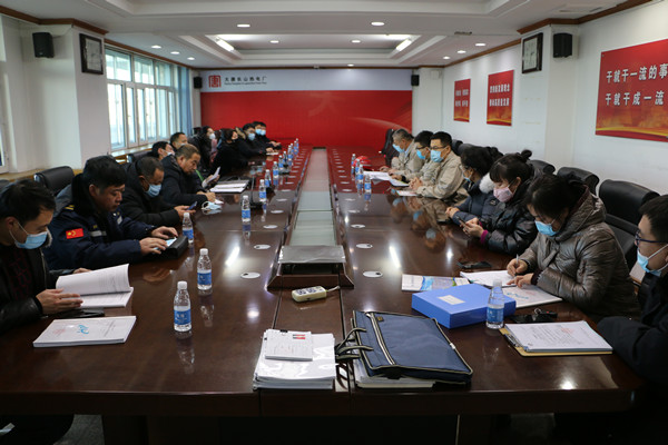 前郭縣衛(wèi)生健康局到大唐長(zhǎng)山熱電廠(chǎng)督導(dǎo)檢查塵肺病防治工作