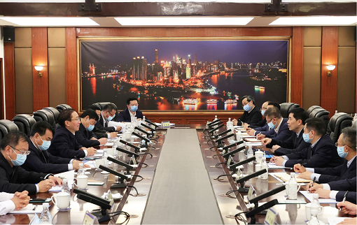 辛保安、張智剛赴重慶大學(xué)走訪調(diào)研