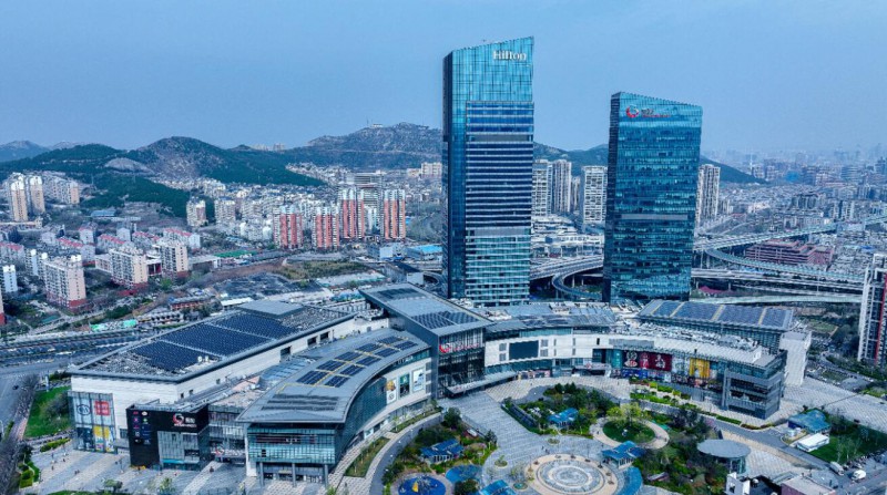 1.2MW！山東商業(yè)綜合體屋頂光伏發(fā)電項目并網(wǎng)發(fā)電