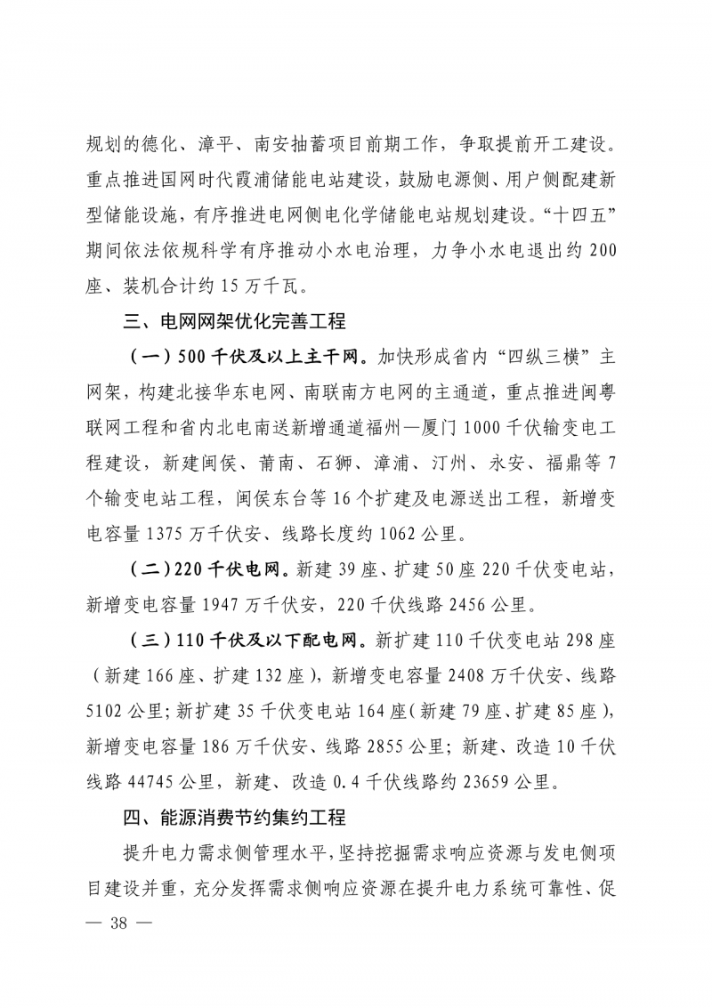 光伏新增300萬千瓦！福建省發(fā)布《“十四五”能源發(fā)展專項規(guī)劃》