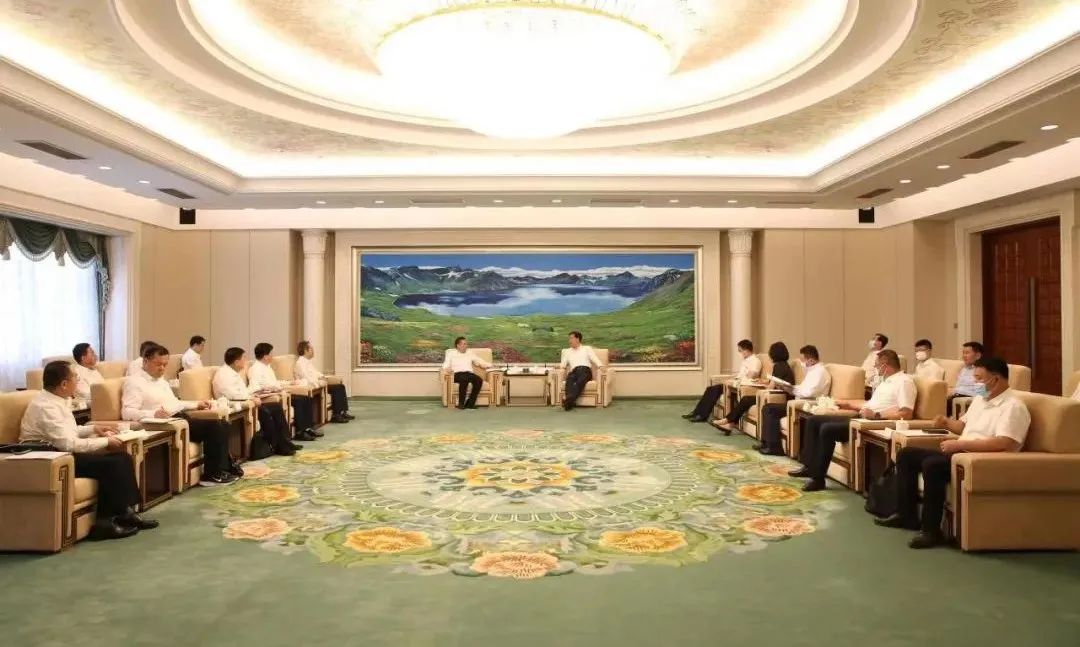 中國(guó)能建黨委書記、董事長(zhǎng)宋海良拜會(huì)吉林省委常委、長(zhǎng)春市委書記張志軍