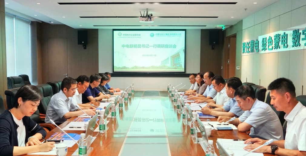 內(nèi)蒙古電力集團(tuán)公司黨委書記、董事長賈振國帶隊(duì)赴中電聯(lián)交流