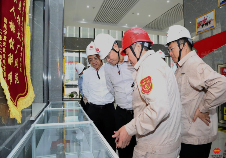 國(guó)家能源集團(tuán)黨組副書記、總經(jīng)理劉國(guó)躍赴寧夏所屬企業(yè)調(diào)研