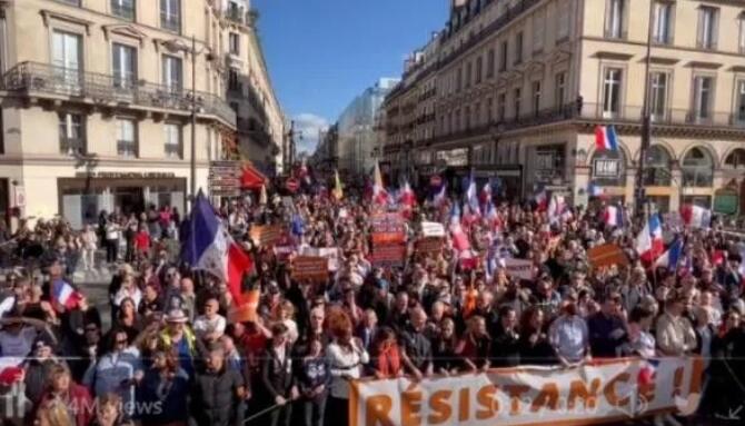 能源危機(jī)、高通脹令德法面臨“持續(xù)動(dòng)蕩”危機(jī)，抗議罷工不斷上演