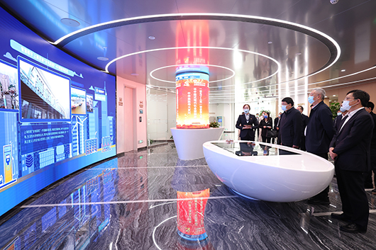 張智剛赴國(guó)網(wǎng)華東分部、上海電力調(diào)研