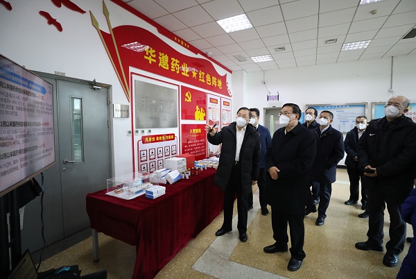 張玉卓到通用技術集團、國藥集團調研強調 全力做好重點防疫藥品物資生產保供 更好服務疫情防控大局