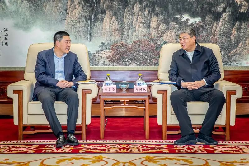 劉國躍會(huì)見中國煤科主要領(lǐng)導(dǎo)