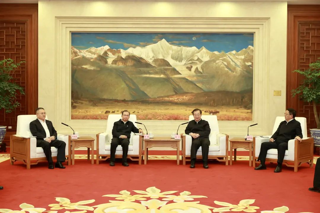 華電集團(tuán)董事長(zhǎng)江毅、總經(jīng)理葉向東拜會(huì)云南省委書(shū)記王寧、省長(zhǎng)王予波