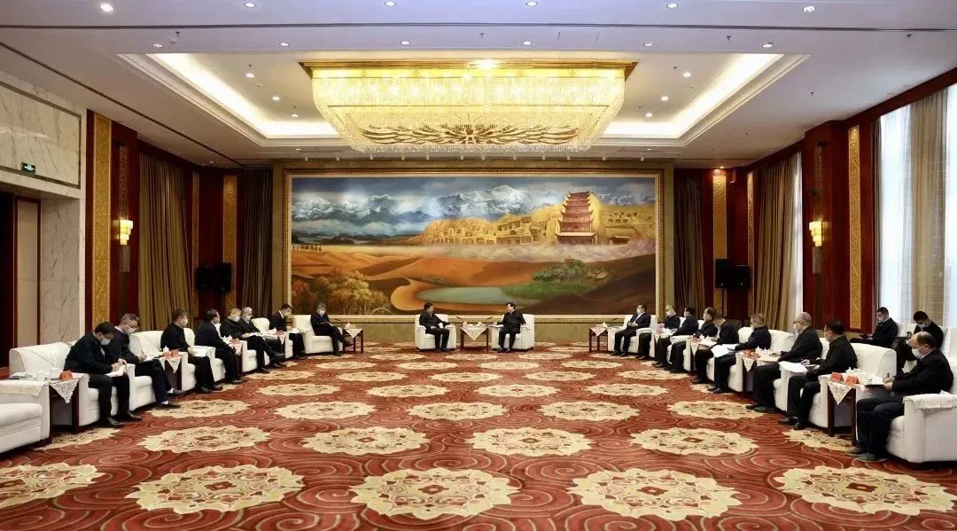 華能集團總經理、黨組副書記鄧建玲拜會甘肅省委書記胡昌升、省長任振鶴