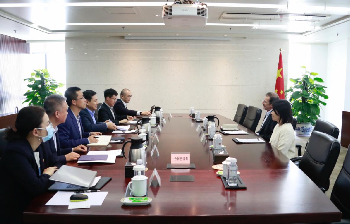 國家電投黨組成員、副總經(jīng)理陳海斌會見國際鋁業(yè)協(xié)會秘書長邁爾斯·珀瑟