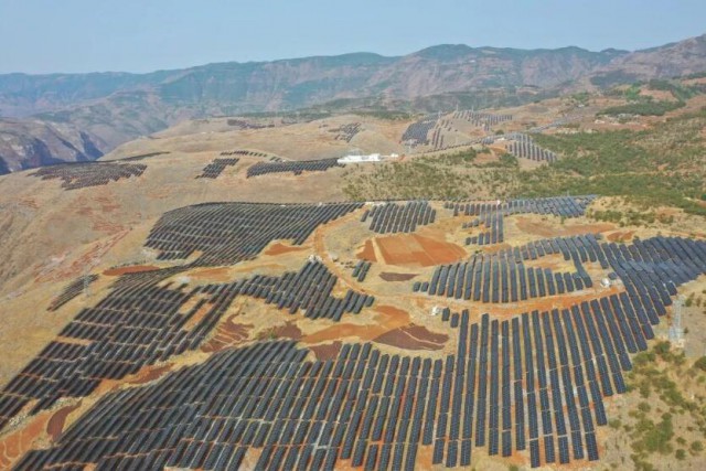 成功并網(wǎng)!滇東北高原上的綠色能源新引擎