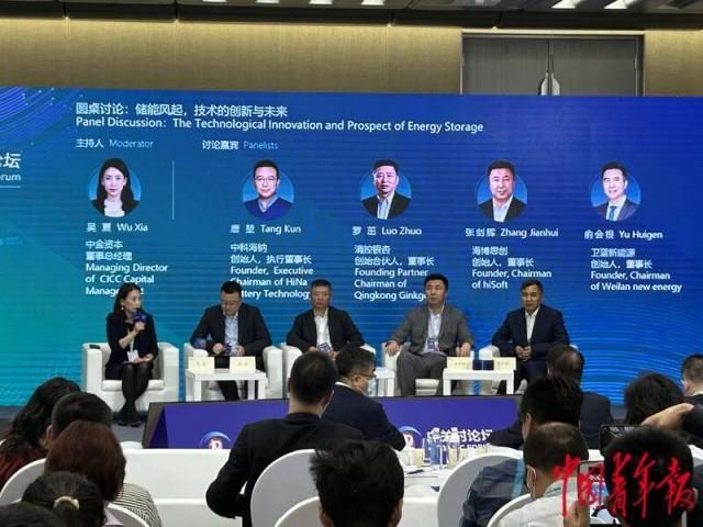 儲能企業(yè)代表齊聚中關村論壇，共話技術創(chuàng)新與未來