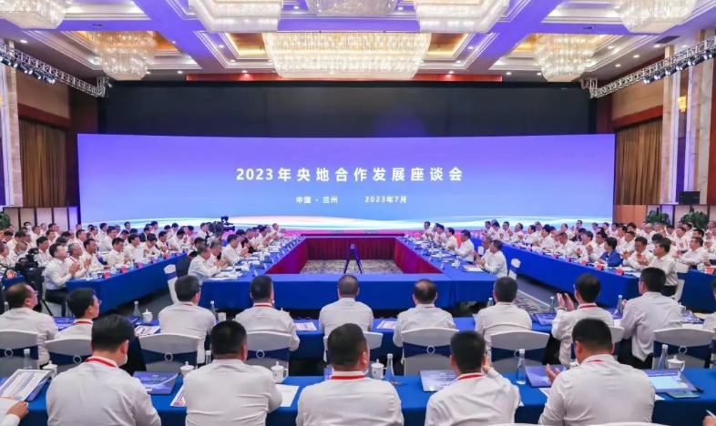 江毅拜會甘肅省委副書記、省長任振鶴 出席蘭洽會并作交流發(fā)言