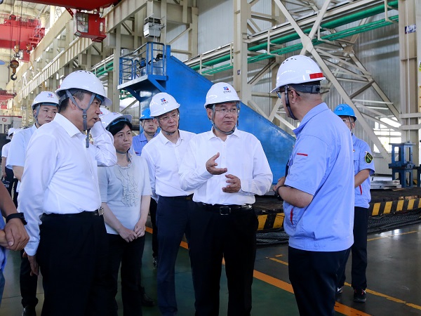 國資委黨委書記、主任張玉卓到哈電集團調(diào)研強調(diào)