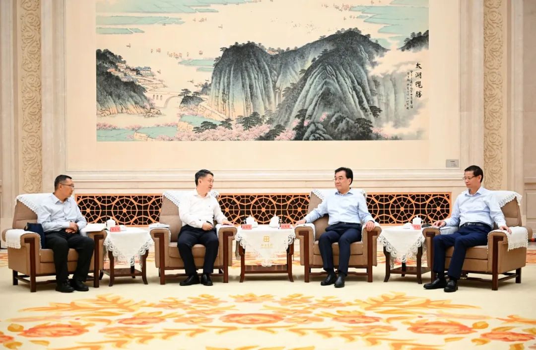 華能集團(tuán)黨組書記、董事長(zhǎng)溫樞剛拜會(huì)江蘇省委書記信長(zhǎng)星、省長(zhǎng)許昆林