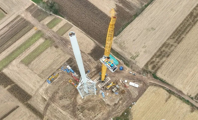 國內(nèi)首臺！三邊形桁架塔風電機組并網(wǎng)成功