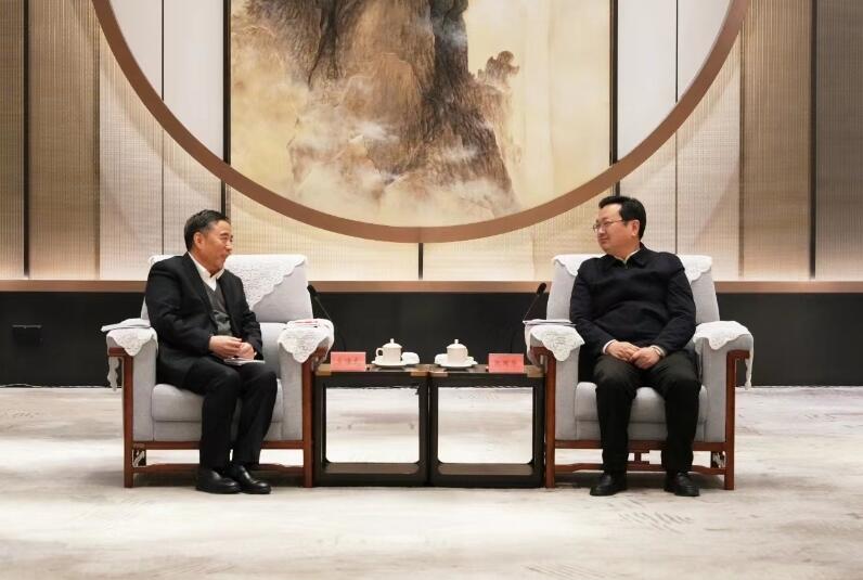 中國能建黨委書記、董事長宋海良拜會河北省委常委，雄安新區(qū)黨工委書記、管委會主任張國華并開展實地考察