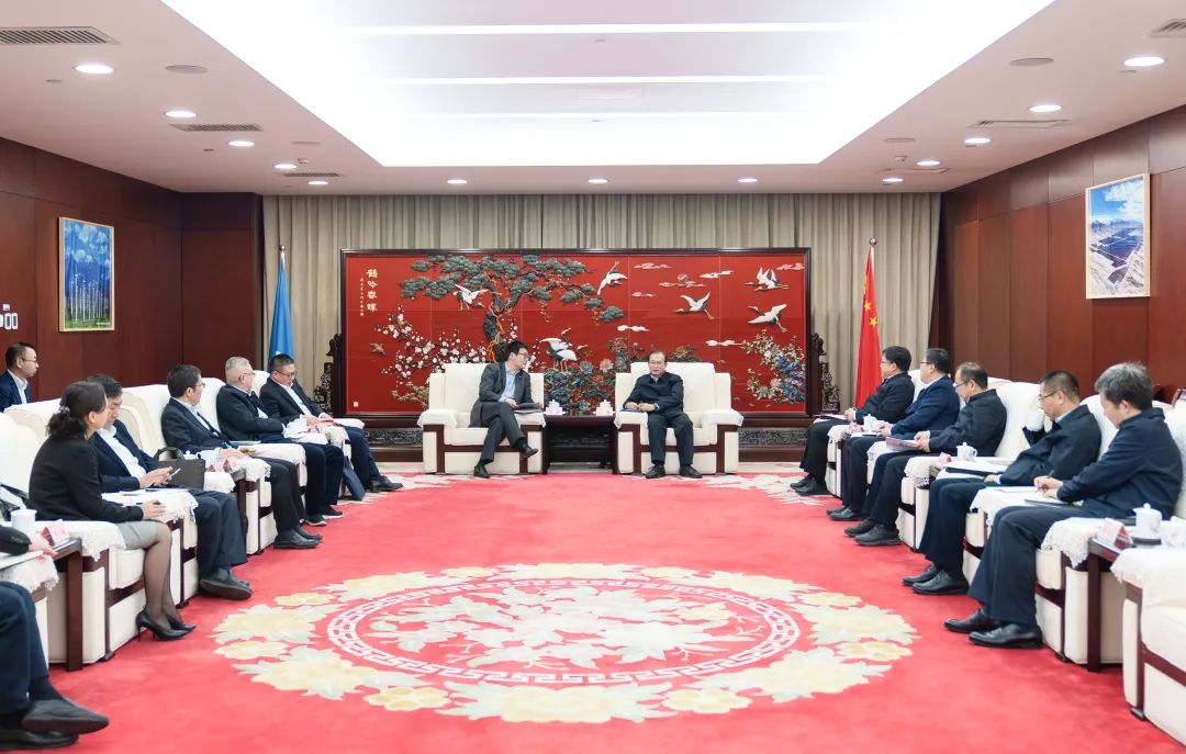 華電黨組書記、董事長江毅會見上海電氣集團黨委書記、董事長吳磊