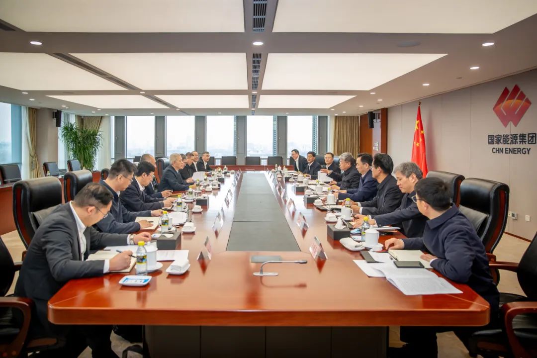 國(guó)家能源集團(tuán)黨組書(shū)記、董事長(zhǎng)劉國(guó)躍會(huì)見(jiàn)中國(guó)一重黨委書(shū)記、董事長(zhǎng)徐鵬