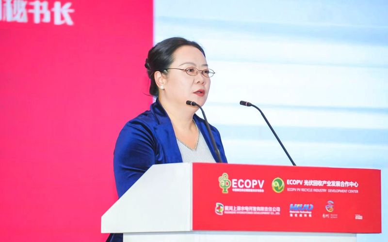 中國綠色供應(yīng)鏈聯(lián)盟呂芳：光伏回收高峰在即，責(zé)任主體有待明確