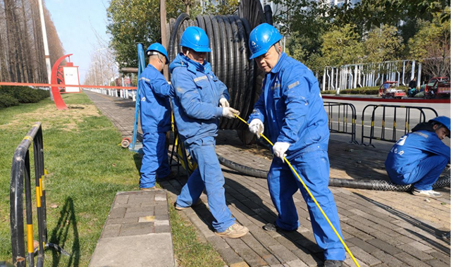 國(guó)網(wǎng)郫都供電公司10kV筒源線(xiàn)綜合性改造工程開(kāi)工