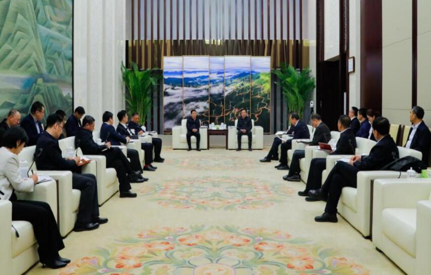 國家電投黨組書記、董事長劉明勝會見遼寧省委常委、沈陽市委書記王新偉