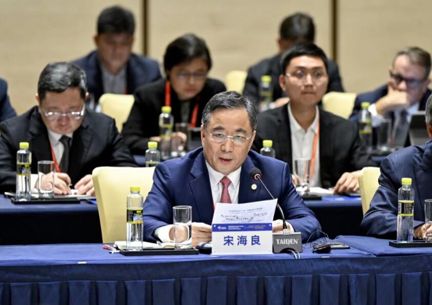 中國能建黨委書記、董事長宋海良參加中外企業(yè)家代表座談并發(fā)言