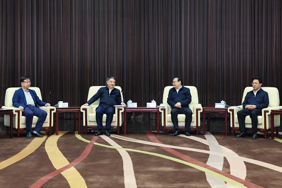 華能集團董事長溫樞剛、總經(jīng)理鄧建玲會見寧夏回族自治區(qū)黨委書記梁言順主席張雨浦