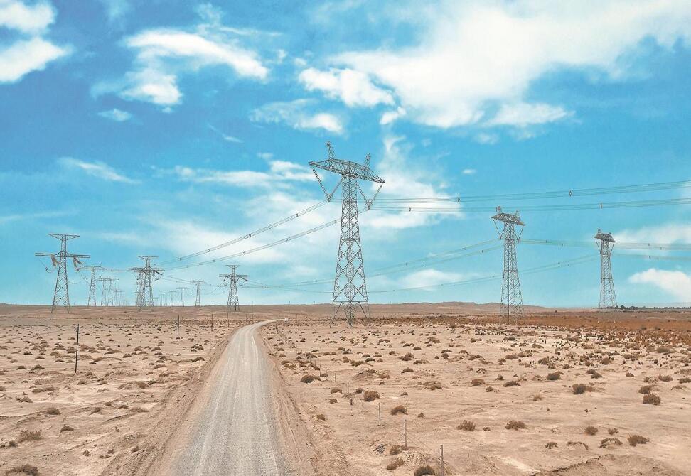 國(guó)網(wǎng)甘肅電力馭風(fēng)追光，隴上綠電送遠(yuǎn)方