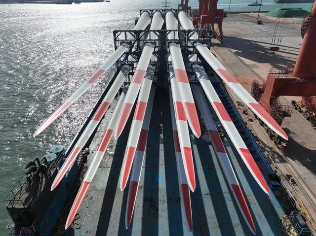 向風發(fā)電，向綠而行，蓬萊港打造海上風電全產(chǎn)業(yè)鏈集群