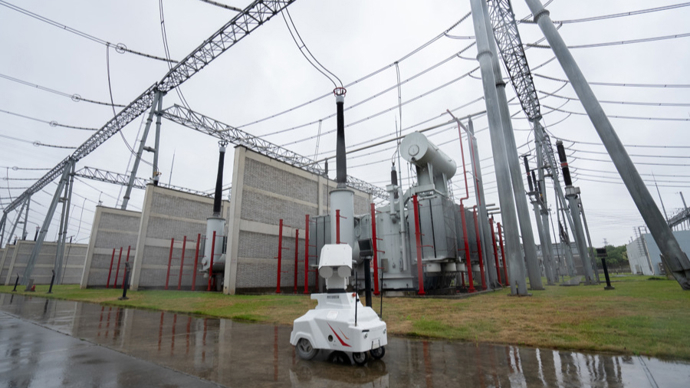 無人機+機器人一鍵防汛巡視，上海電網(wǎng)迎峰度夏