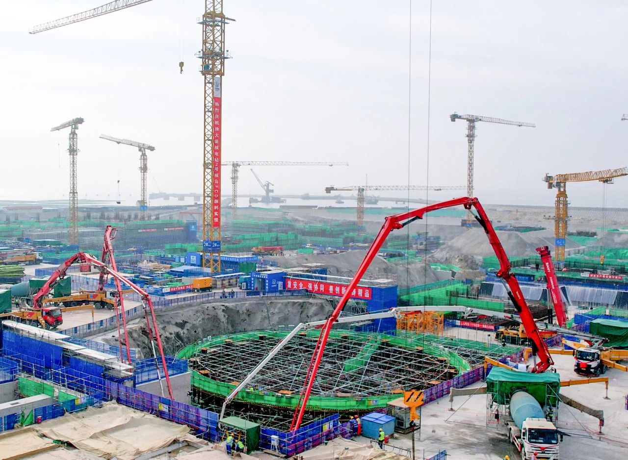 徐大堡核電廠邁入兩種機型、四臺機組全面建設階段