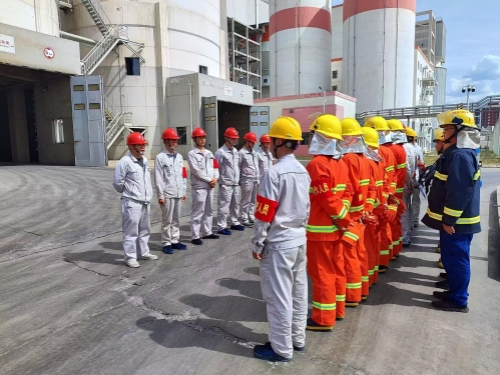陜投集團(tuán)趙石畔煤電:強(qiáng)化應(yīng)急演練 筑牢防汛防線