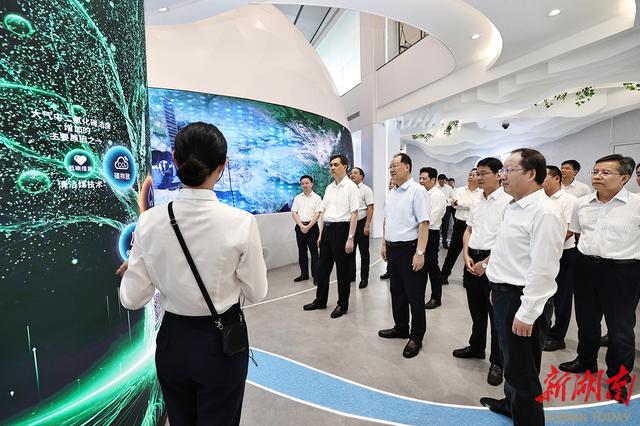 湖南省委副書記、省長毛偉明調(diào)研新型電力系統(tǒng)建設(shè)情況