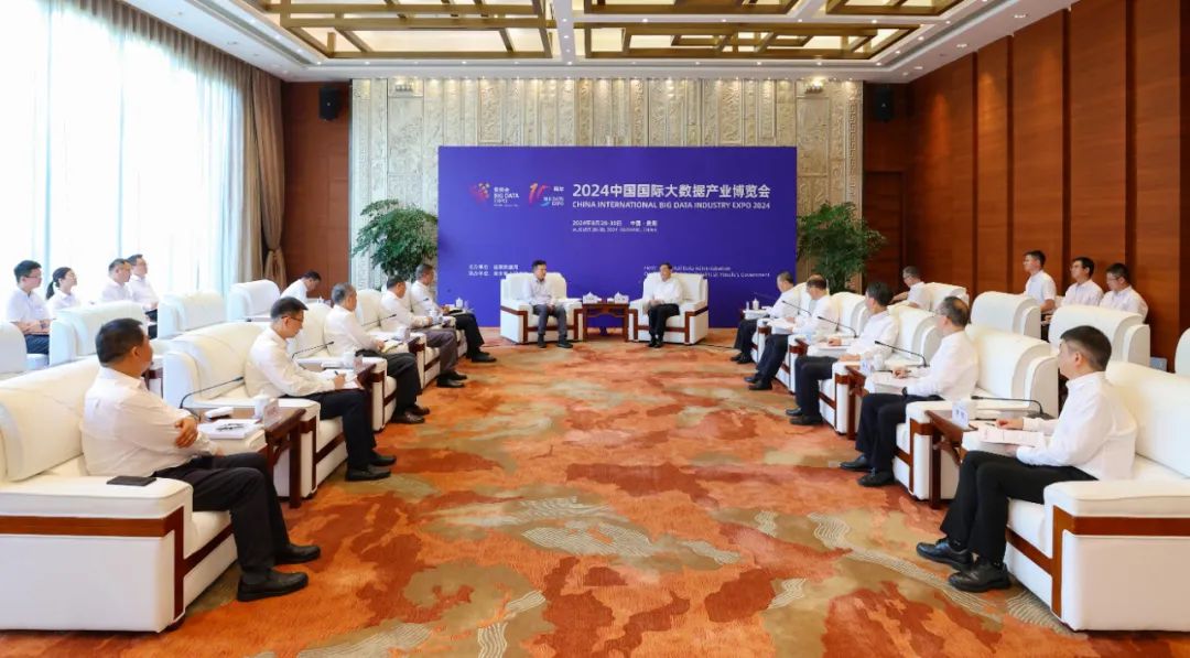 國家電投黨組書記、董事長劉明勝拜會貴州省委書記徐麟