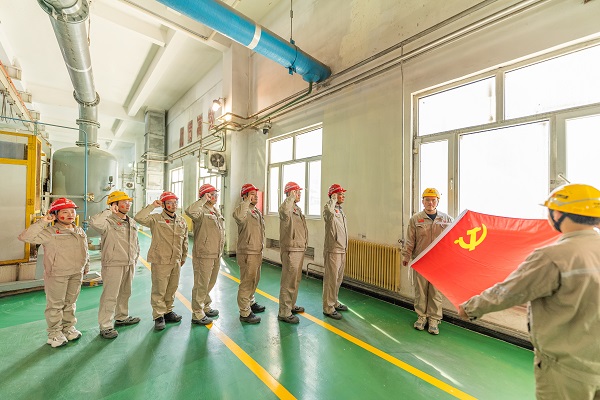 大唐環(huán)境:黨建引領吹響百日攻堅“沖鋒號”