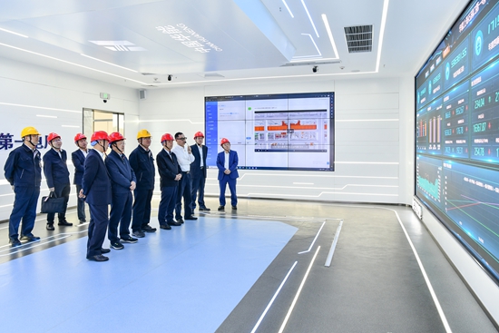 華能集團總經(jīng)理張文峰到華能在滬企業(yè)調研