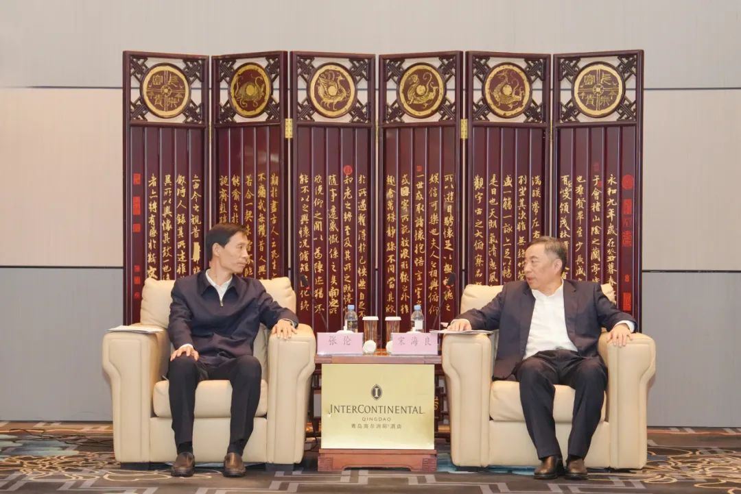 中國能建黨委書記、董事長宋海良與菏澤市委書記張倫會(huì)談