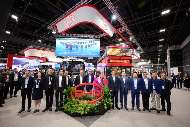 比亞迪攜T9R 電動重卡亮相SITCE，深度開拓亞太市場新征程