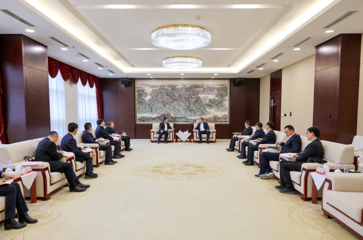 大唐甘肅公司黨委書記、董事長王建偉拜會國網(wǎng)甘肅省電力公司董事長、黨委書記林一凡