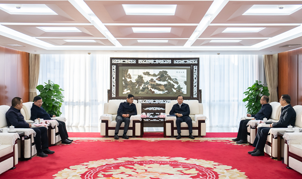 華電集團黨組書記、董事長江毅會見青海省委常委、省政府黨組副書記張錦剛