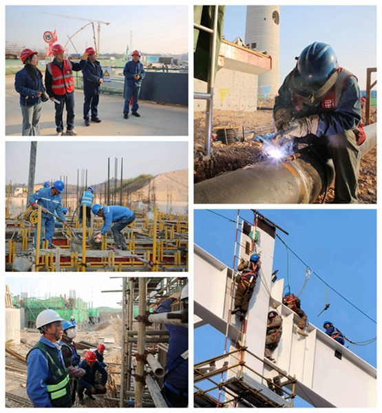 尋找“最美建設(shè)者”!陜煤石電開(kāi)展工地?cái)z影主題黨日活動(dòng)