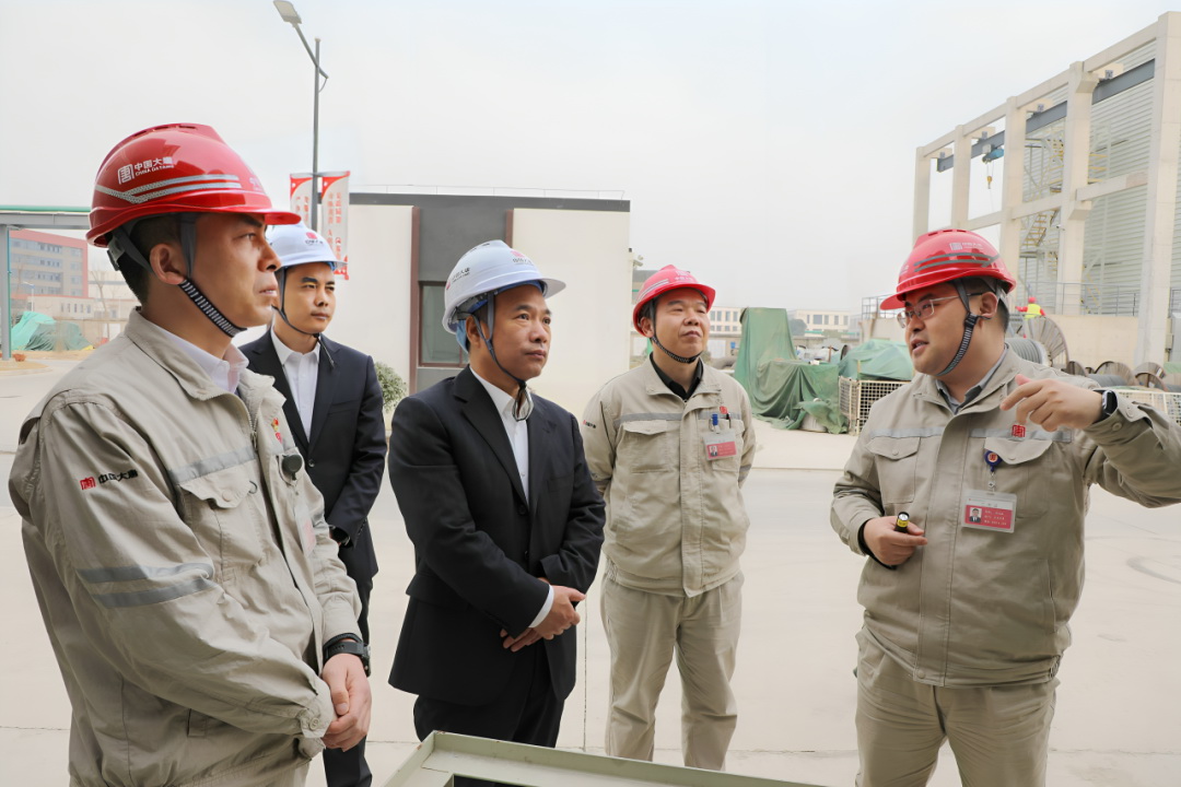 大唐江蘇公司紀(jì)委書記畢宏遠到如皋燃機項目開展“廉潔工程”建設(shè)監(jiān)督檢查