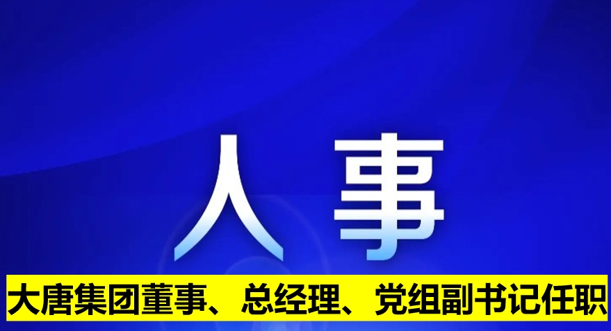 大唐集團董事、總經(jīng)理、黨組副書記任職