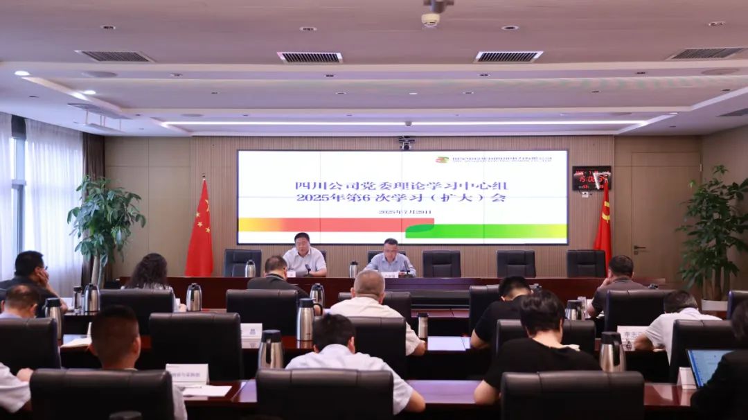 國家電投四川公司黨委理論學(xué)習(xí)中心組開展人工智能、數(shù)字化轉(zhuǎn)型專題學(xué)習(xí)研討